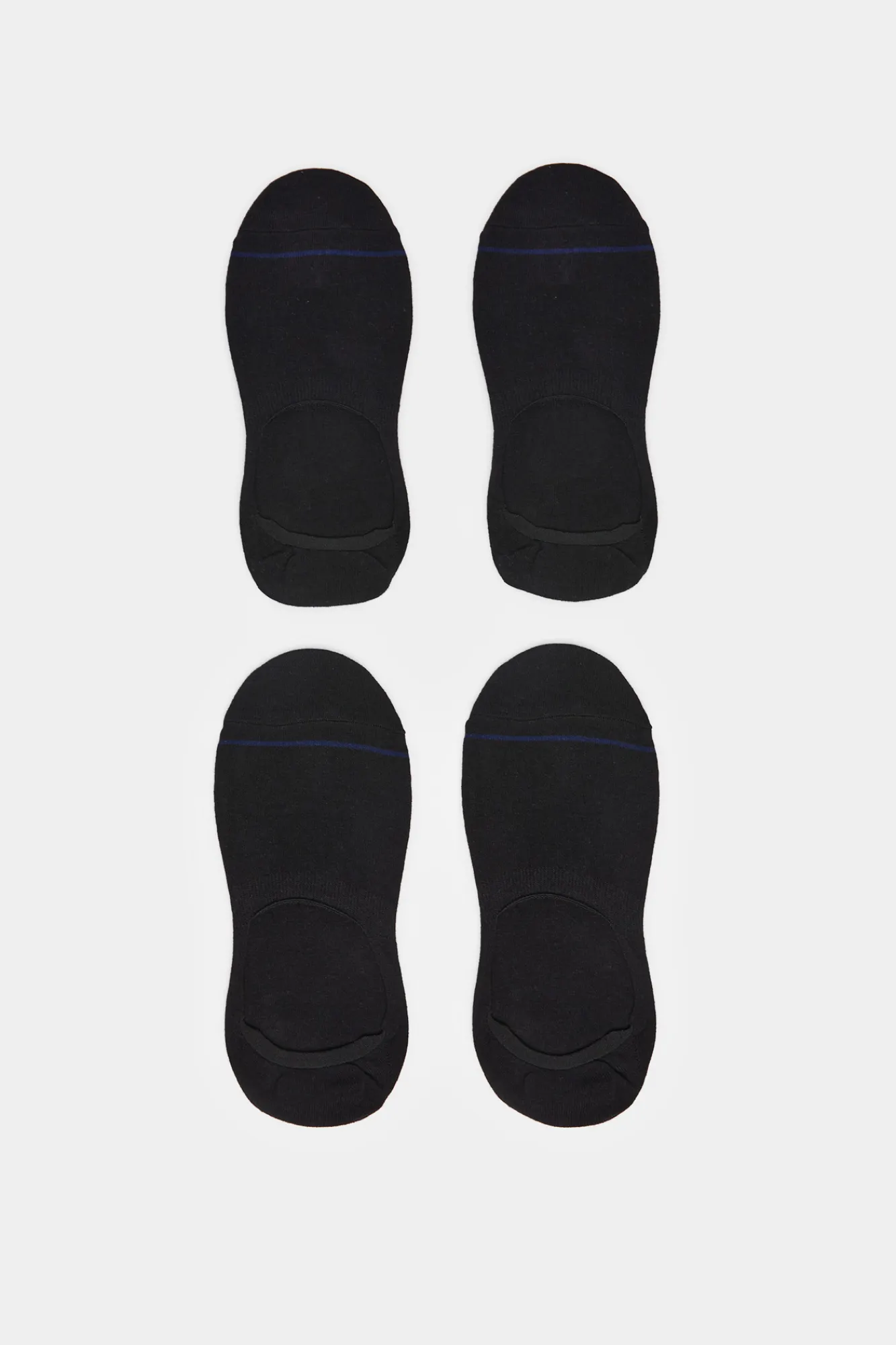 * Pack 2 Calcetines Invisibles Negro Online