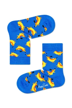 Happy Socks Pack 3 Calcetines Snacks Azul