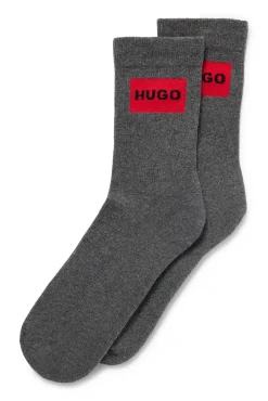 HUGO Pack 2 Calcetines Sport Gris Medio Online