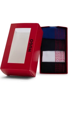 HUGO Pack 4 Calcetines Tobilleros Multicolor Sale