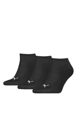 Puma Pack De Calcetines Tobilleros Negro Best