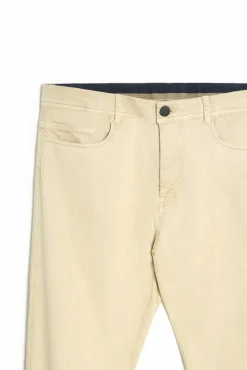 Ooto Pantalon 5 Bolsillos Slim Beige Hot