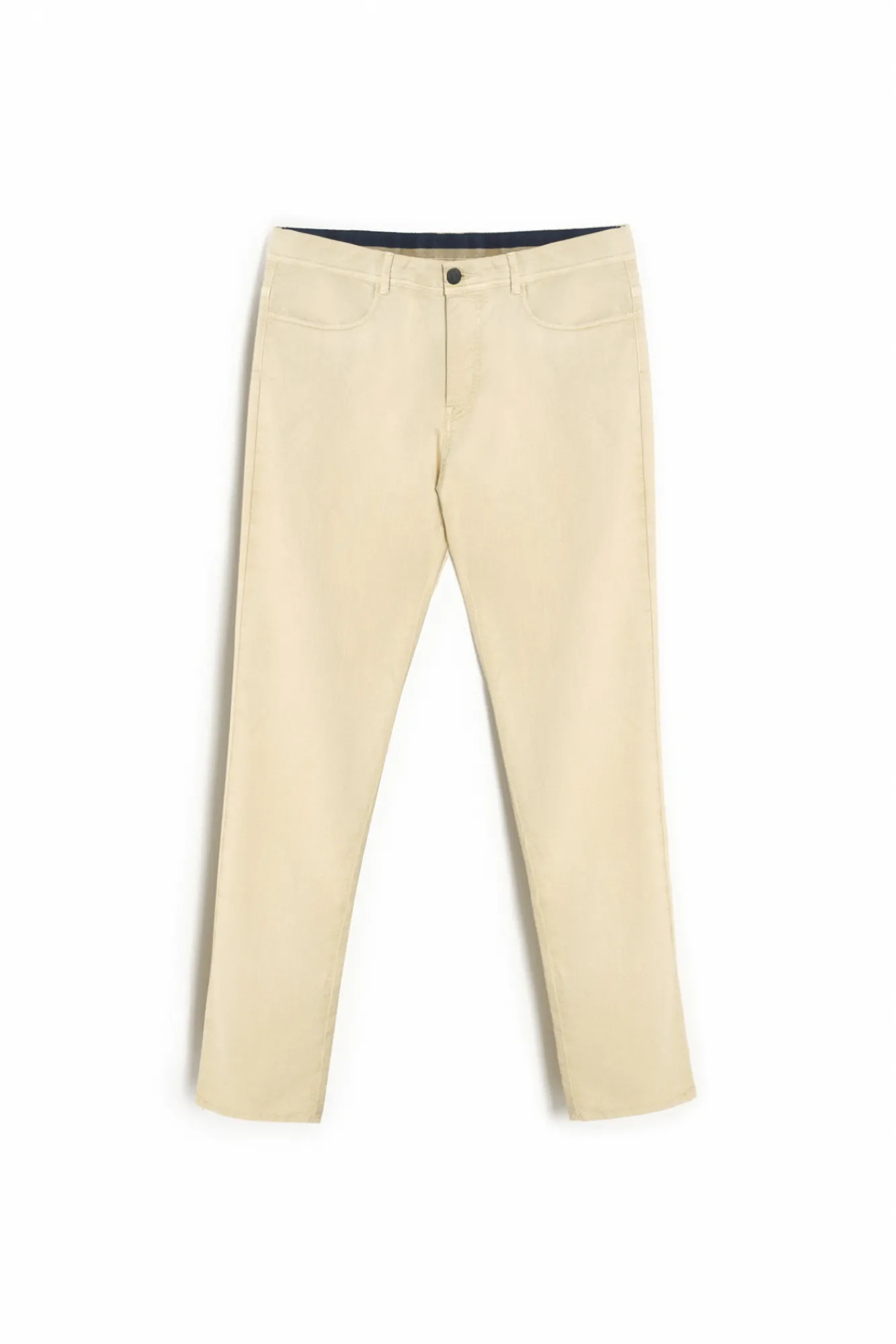 Ooto Pantalon 5 Bolsillos Slim Beige Hot