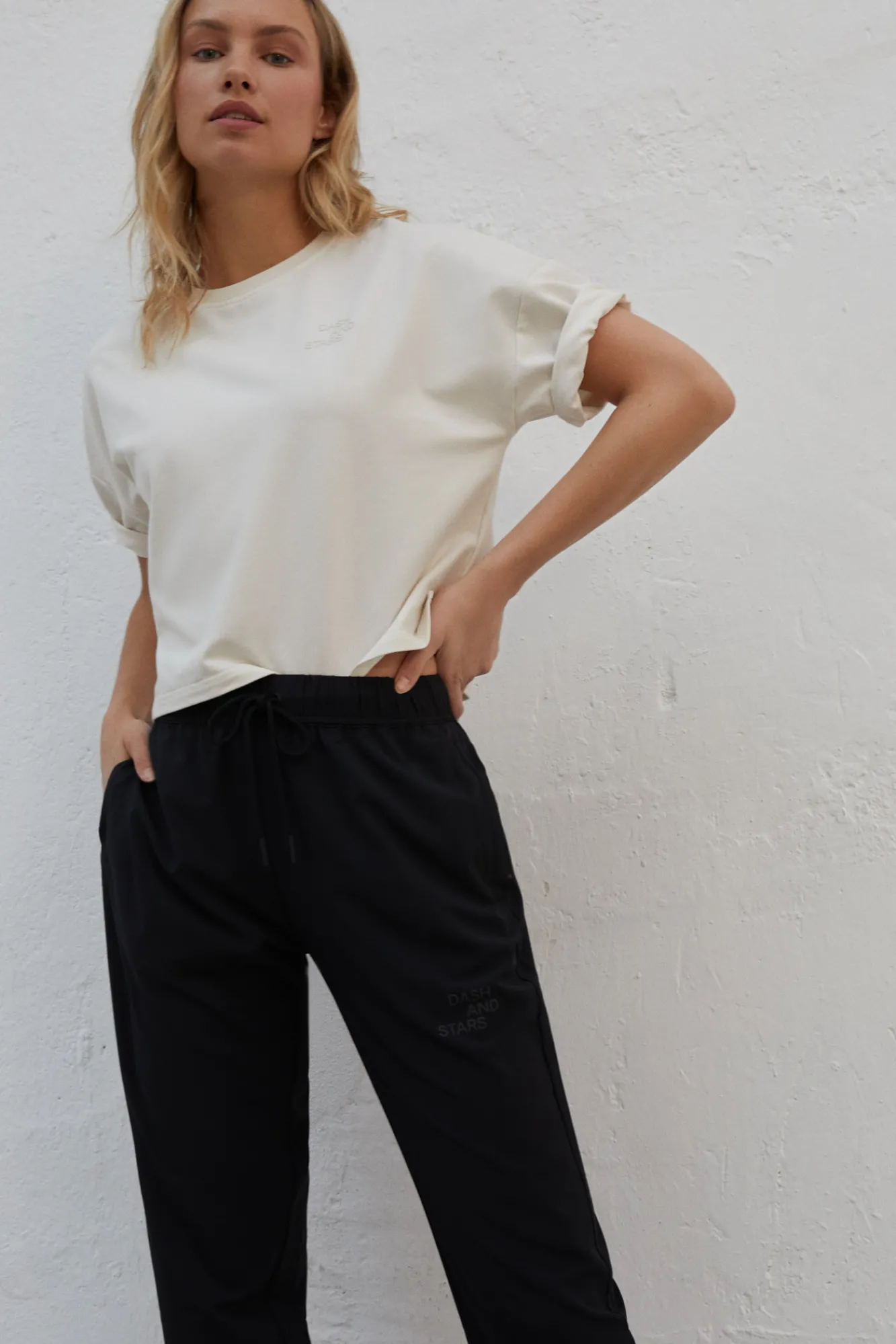 Dash and Stars Pantalon Jogger Negro Best