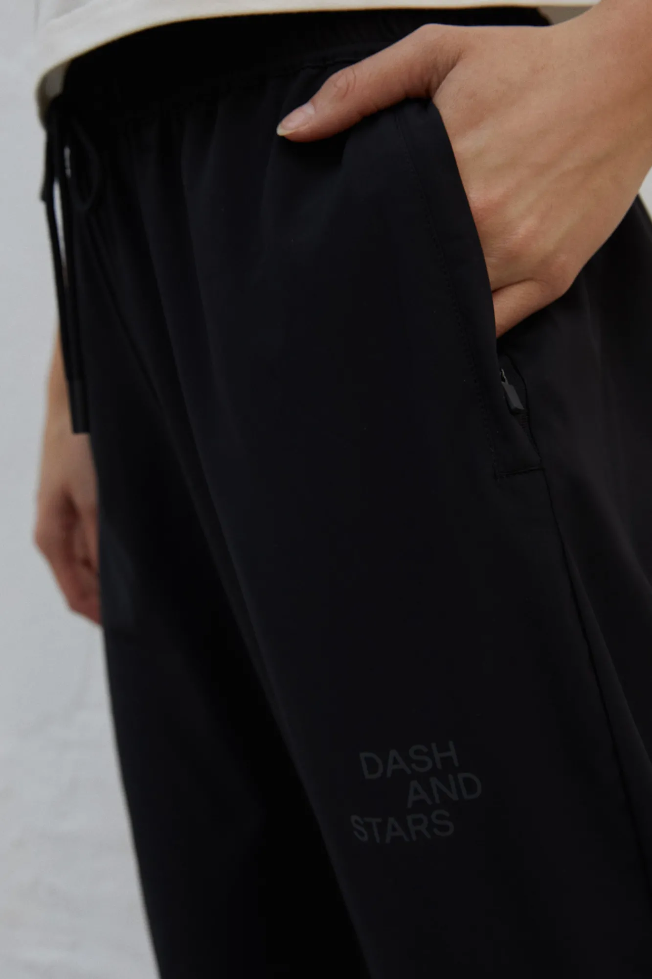 Dash and Stars Pantalon Jogger Negro Discount