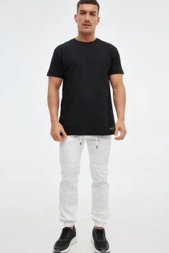 Inside Pantalon Jogger Blanco Discount