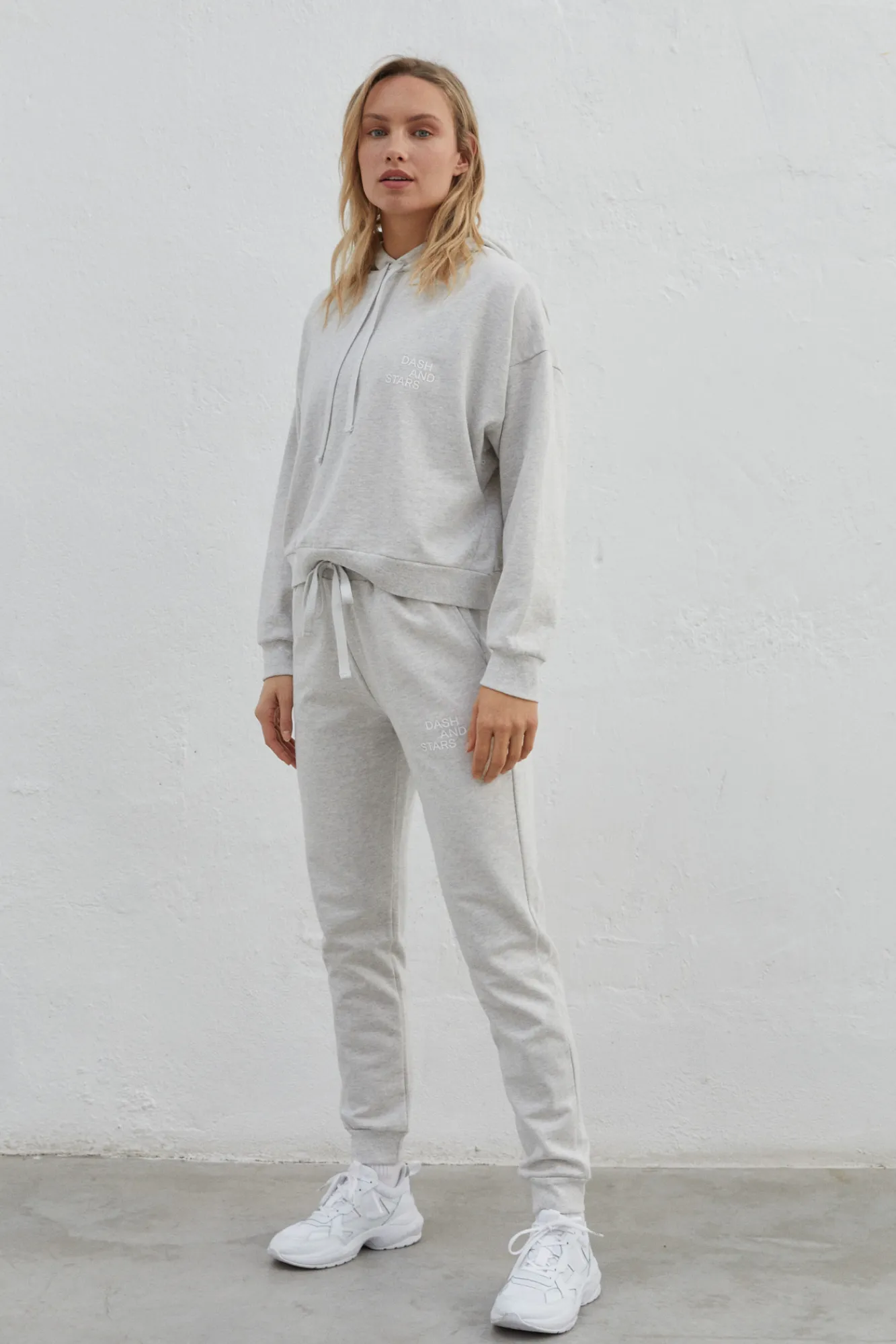 Dash and Stars Pantalon Jogger 100% Algodon Gris Online