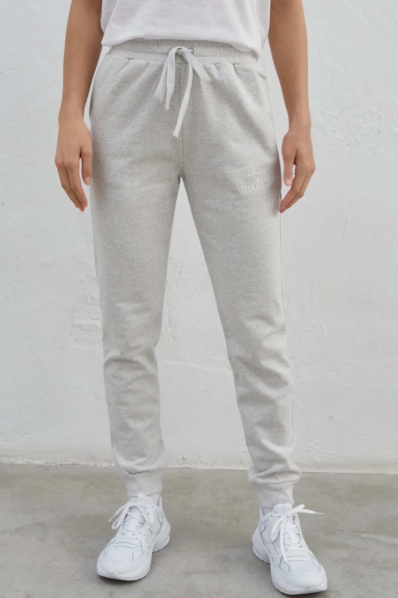 Dash and Stars Pantalon Jogger 100% Algodon Gris Online