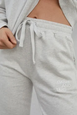 Dash and Stars Pantalon Jogger 100% Algodon Gris Best