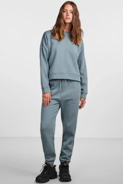 Pieces Pantalon Jogger Felpa Morado/Lila Discount