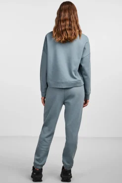 Pieces Pantalon Jogger Felpa Morado/Lila Discount