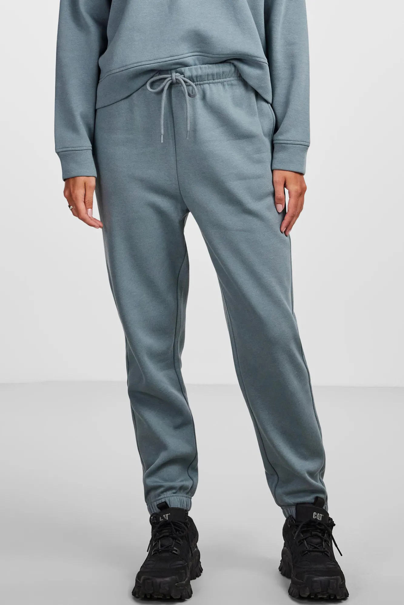 Pieces Pantalon Jogger Felpa Morado/Lila Discount