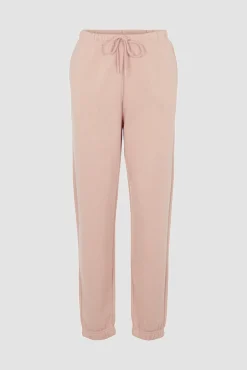 Pieces Pantalon Jogger Felpa Rosa Discount
