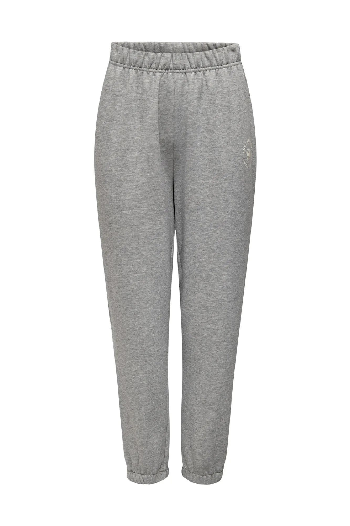 Only Pantalon Jogger Minilogo Gris Claro Hot