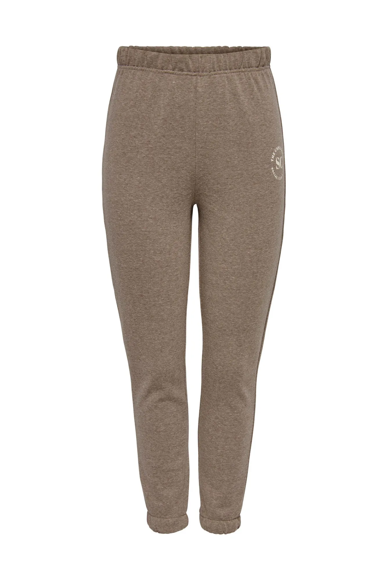 Only Pantalon Jogger Minilogo Tostado Discount