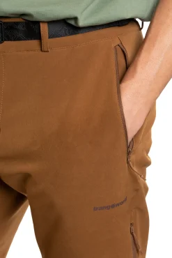 Trangoworld Pantalon Largo Kotka Marron Oscuro Hot