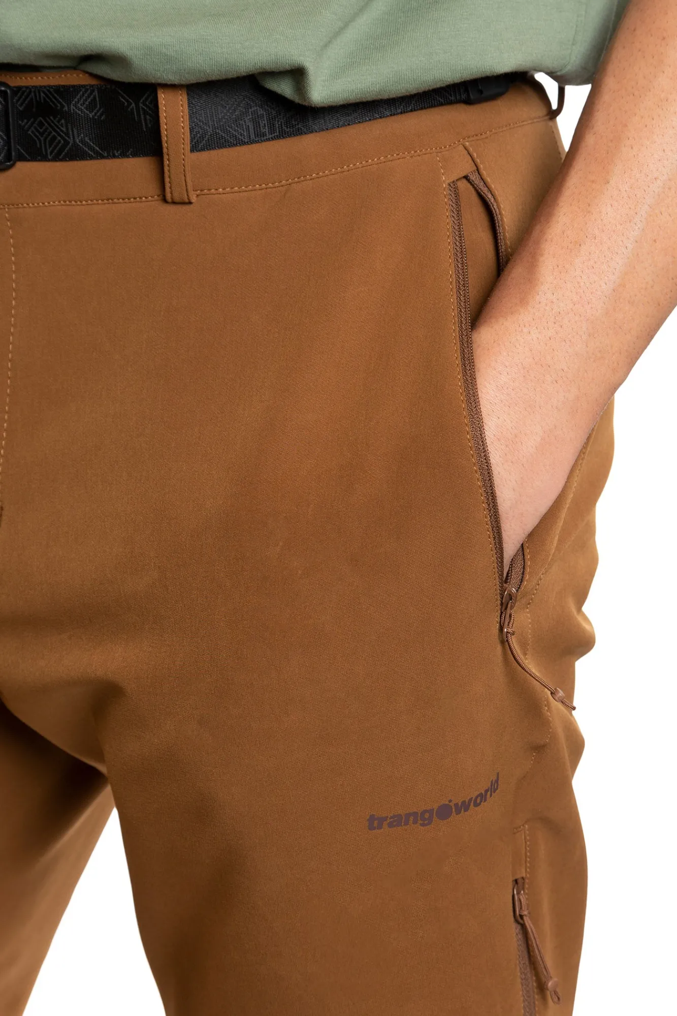 Trangoworld Pantalon Largo Kotka Marron Oscuro Hot