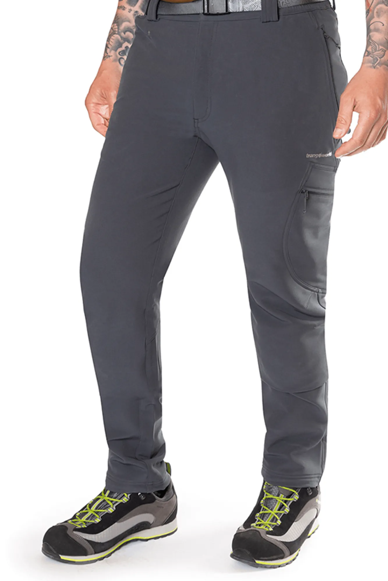 Trangoworld Pantalon Largo Peyreget Negro Hot