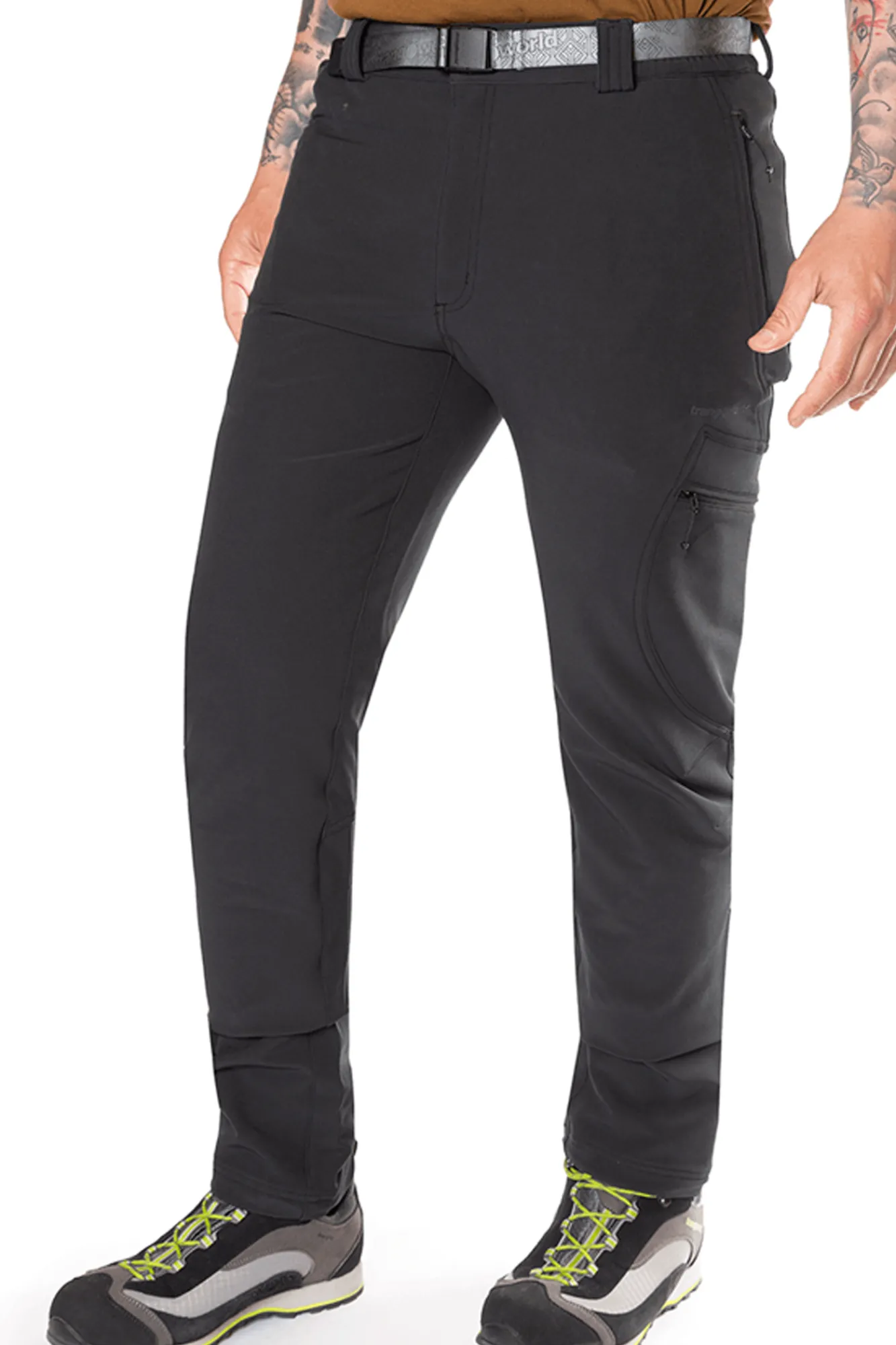 Trangoworld Pantalon Largo Peyreget Gris Oscuro Outlet