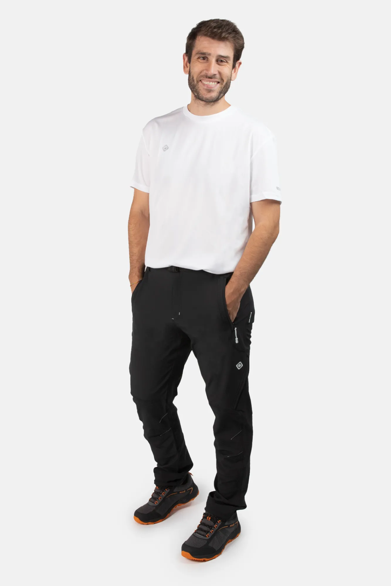 Izas Pantalon Largo Trekking Kano Negro Best