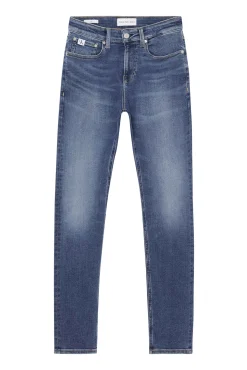 Calvin Klein Pantalon Vaquero Azul Oscuro Discount