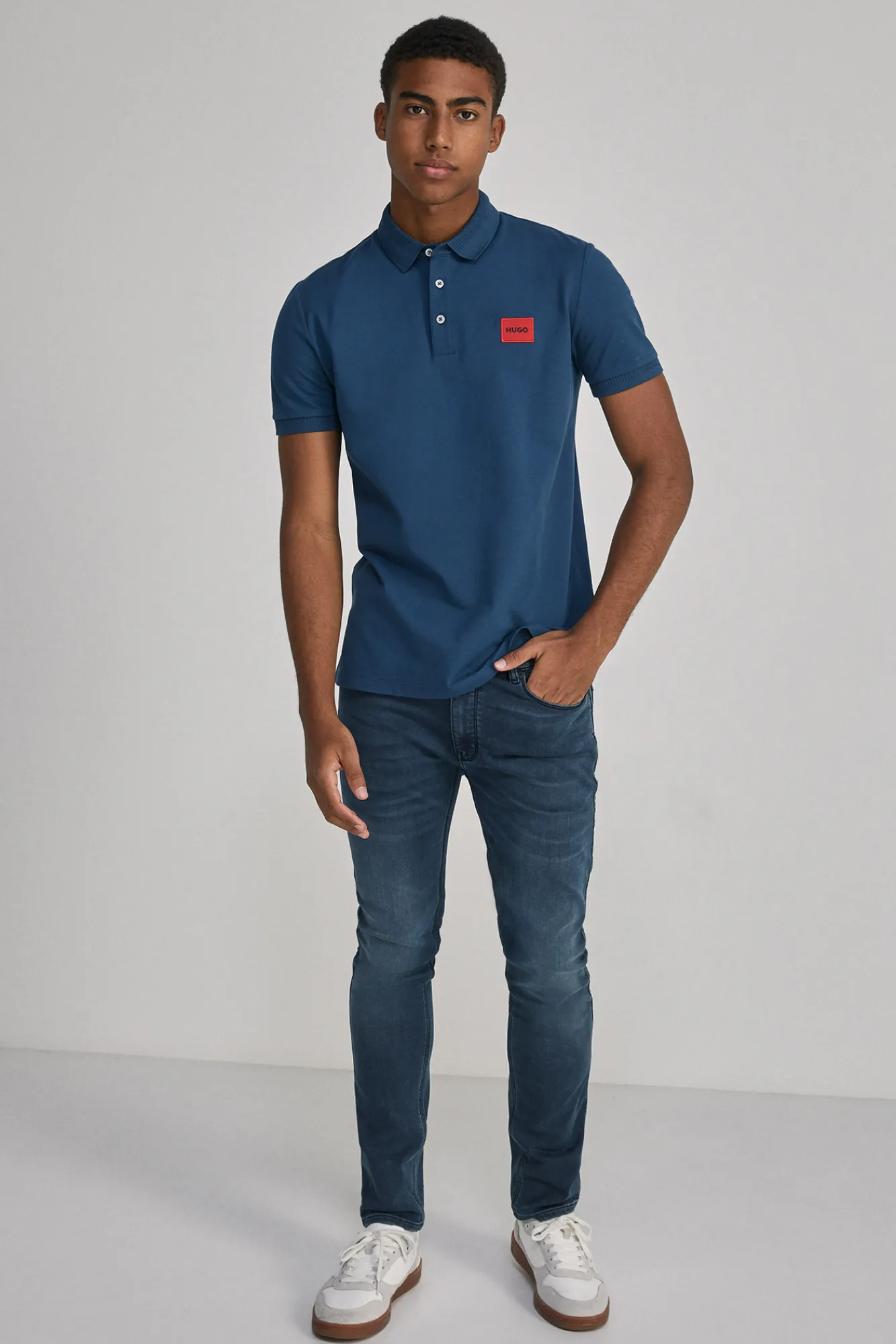 HUGO Pantalon Vaquero Azul Negro Azul Medio Best