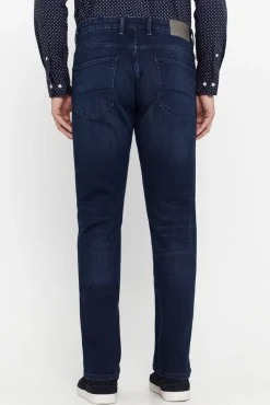Cortefiel Pantalon Vaquero Classic Fit Dynamic Azul Hot