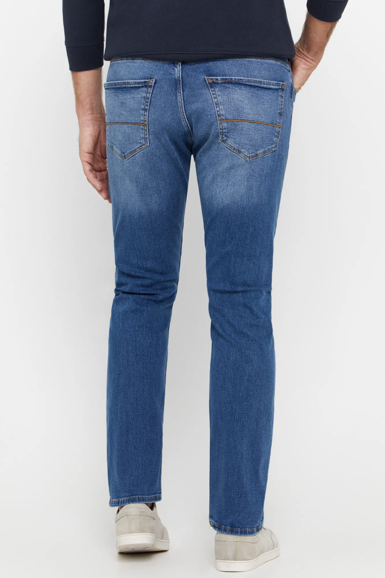 Cortefiel Pantalon Vaquero Regular Fit Dynamic Azul Outlet