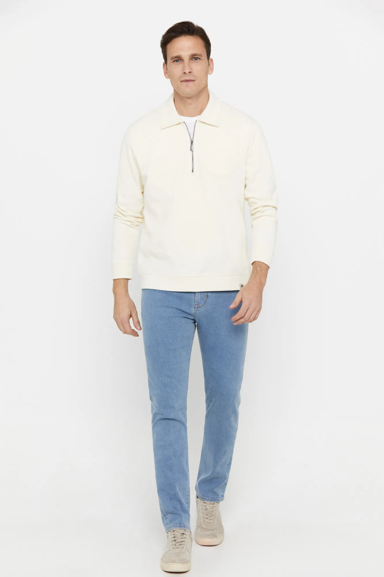 Cortefiel Pantalon Vaquero Slim Fit Dynamic Azul Discount