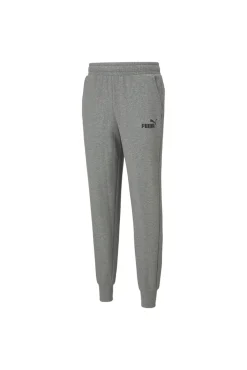 Puma Pantalones Ess Logo Tr Cl Gris Medio Discount
