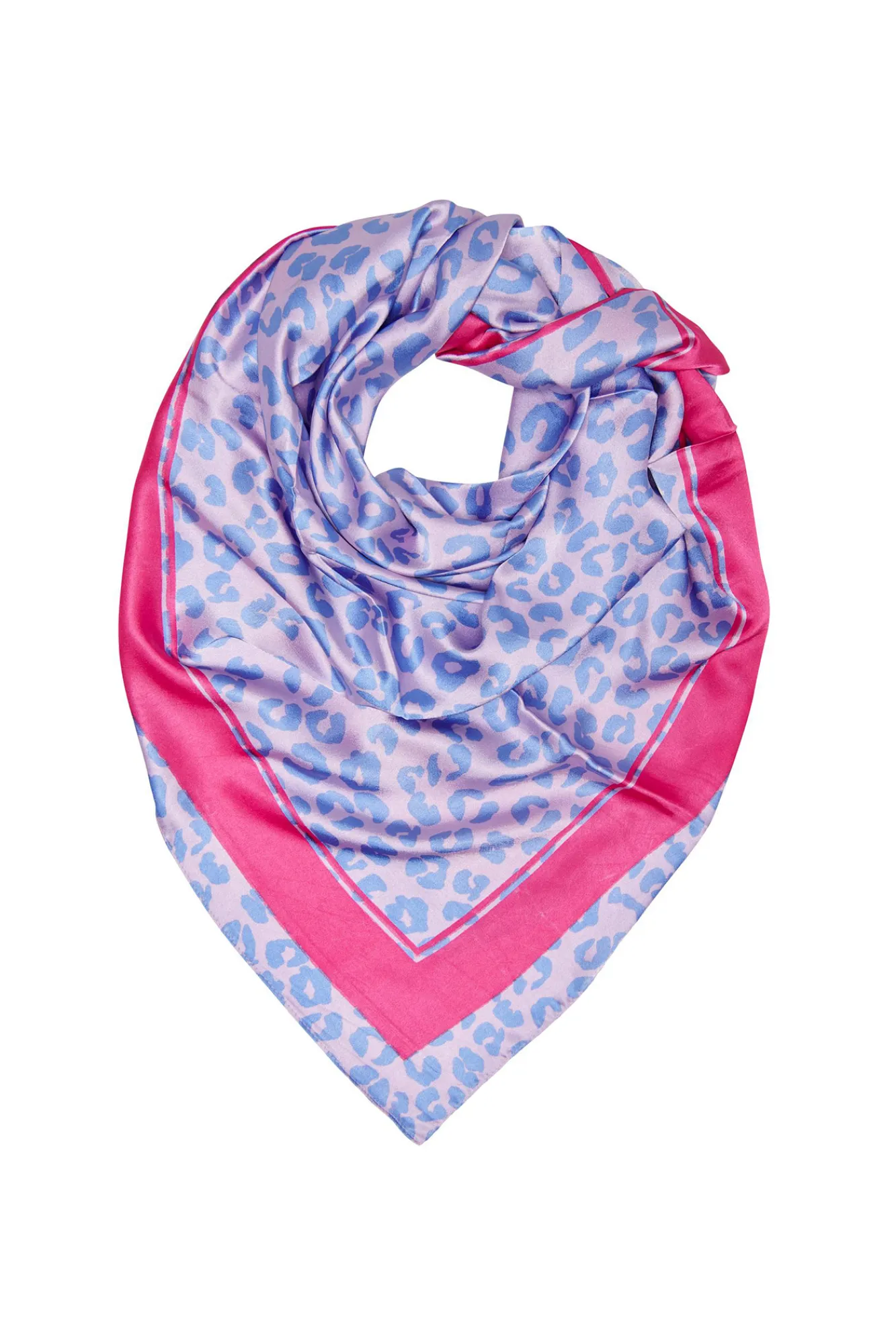 Only Panuelo Animal Print Rosa Discount