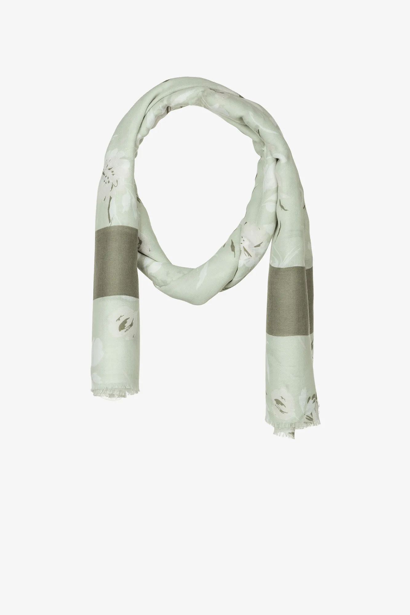 Vilanova Panuelo Con Estampado Floral Verde Best