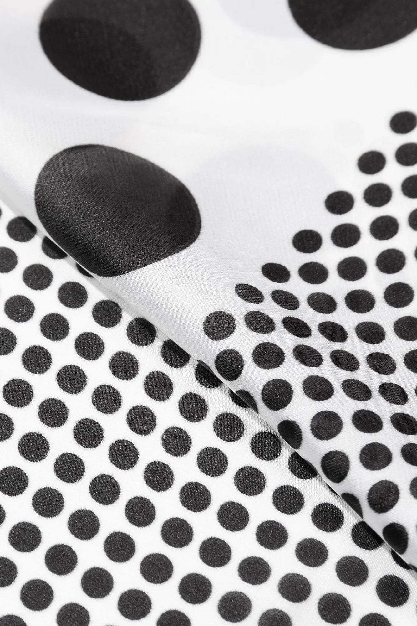 Vilanova Panuelo De Raso Estampado Negro Hot