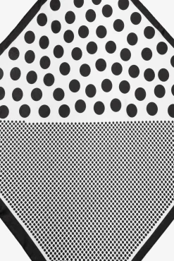 Vilanova Panuelo De Raso Estampado Negro Hot