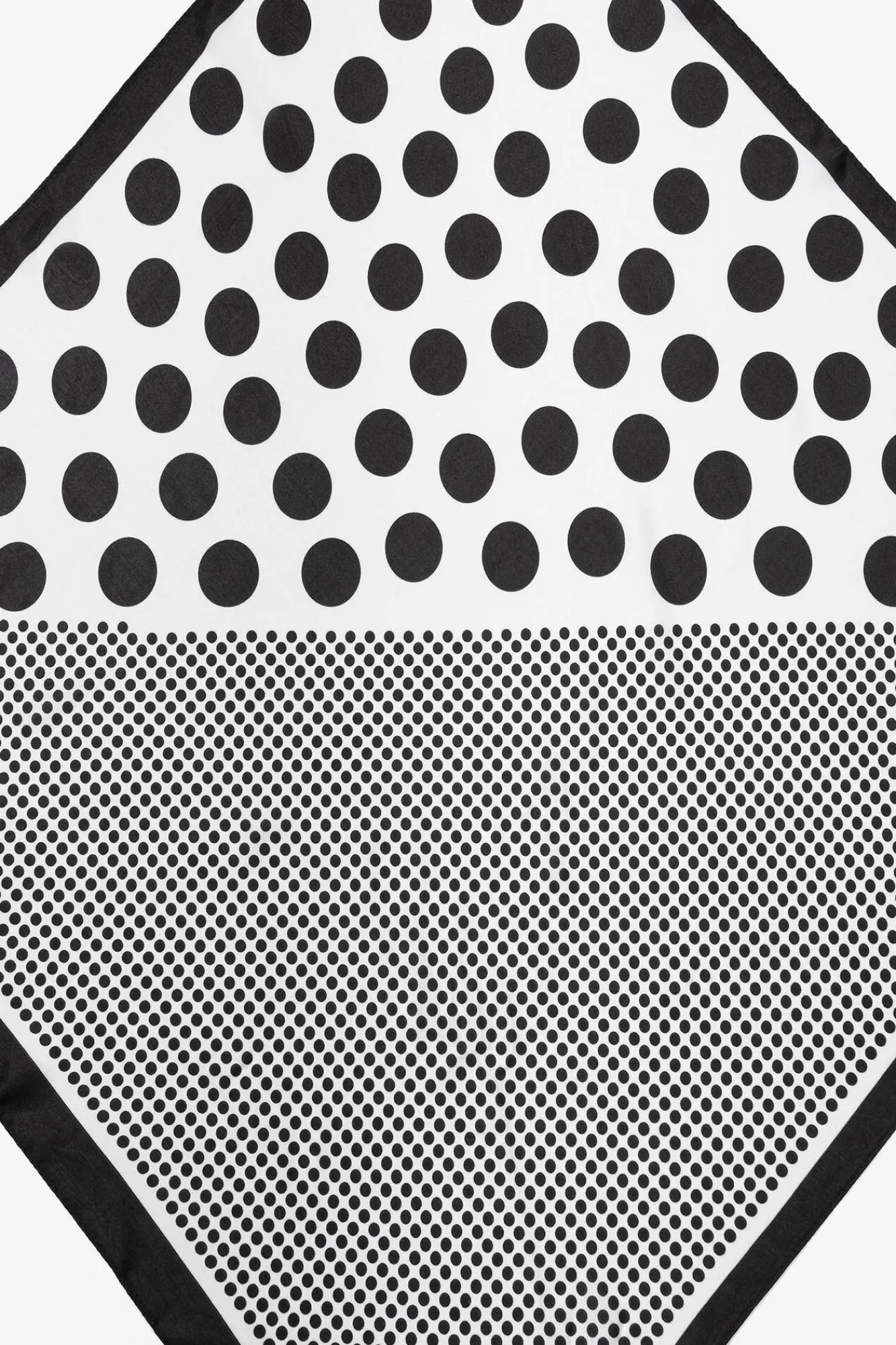 Vilanova Panuelo De Raso Estampado Negro Hot