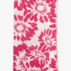 Vilanova Panuelo Estampado Rectangular Fucsia Clearance