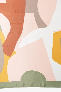 Vilanova Panuelo Satinado Estampado Verde Clearance