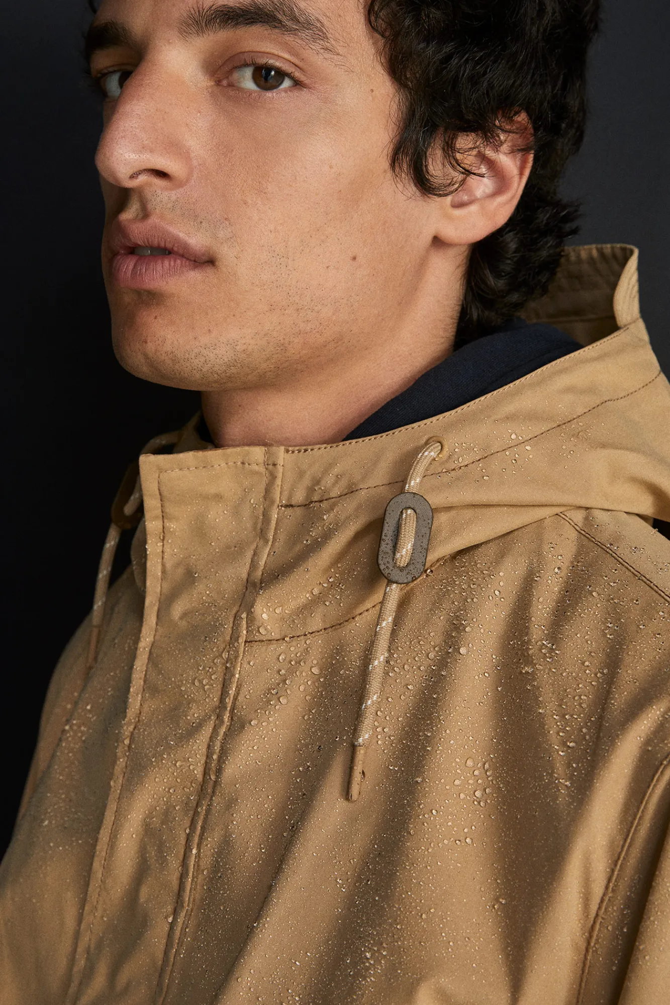 * Parka Capucha Beige Medio Clearance