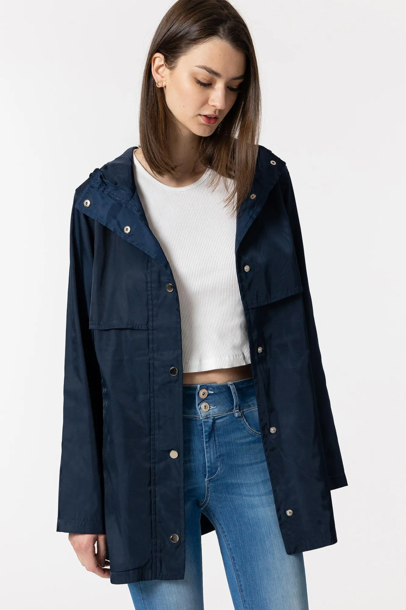 Tiffosi Parka Con Capucha Navy