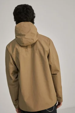 * Parka Tecnica Capucha Beige Online