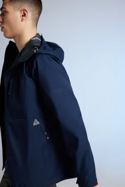 * Parka Tecnica Impermeable Navy Discount
