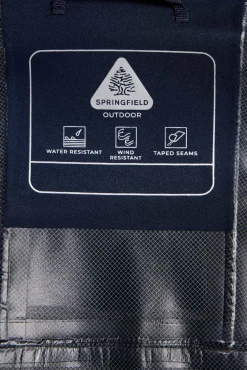 * Parka Tecnica Impermeable Navy Discount