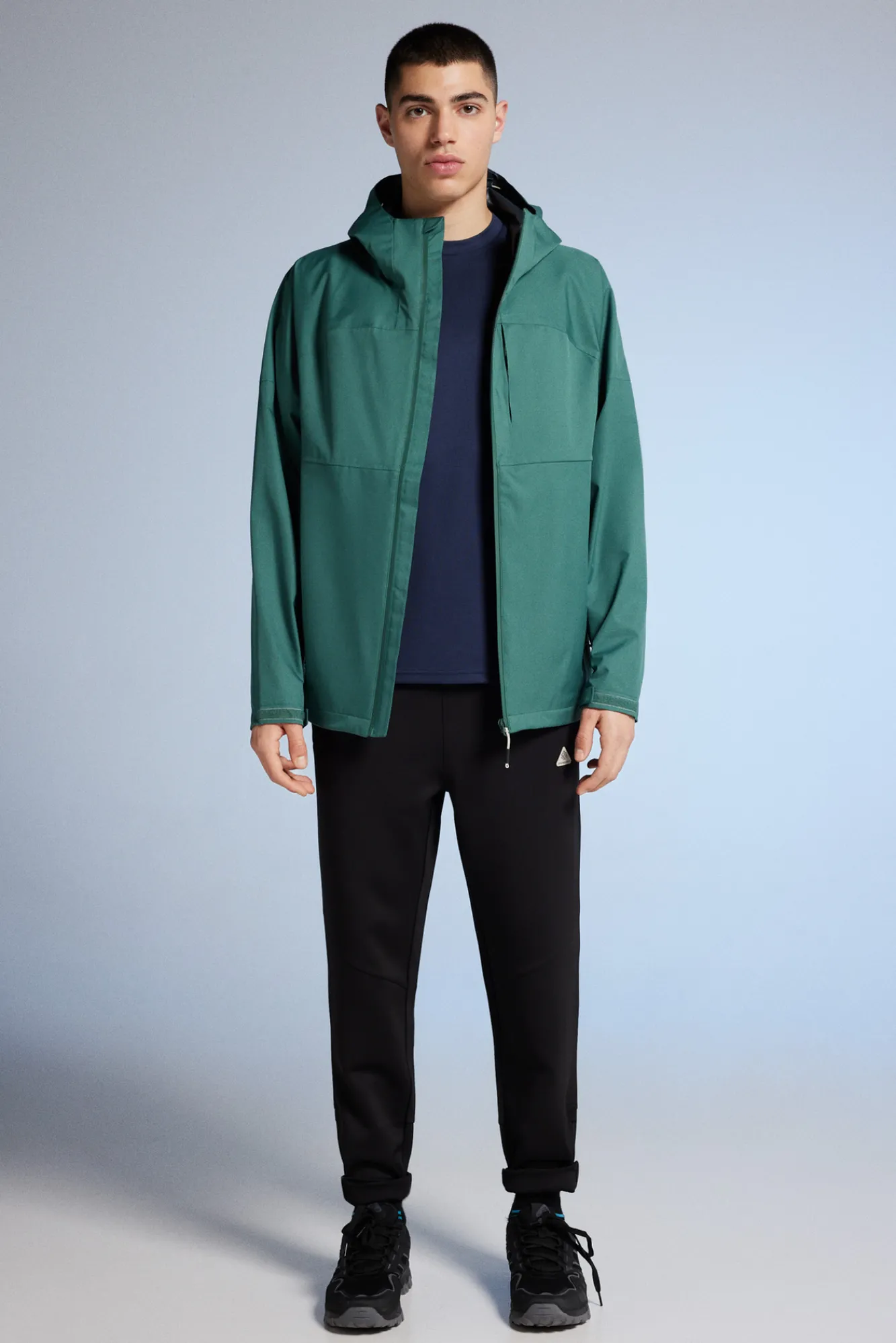 * Parka Tecnica Impermeable Verde Hot