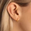 Singularu Pendiente Suelto Aro Chain S Oro Amarillo Online