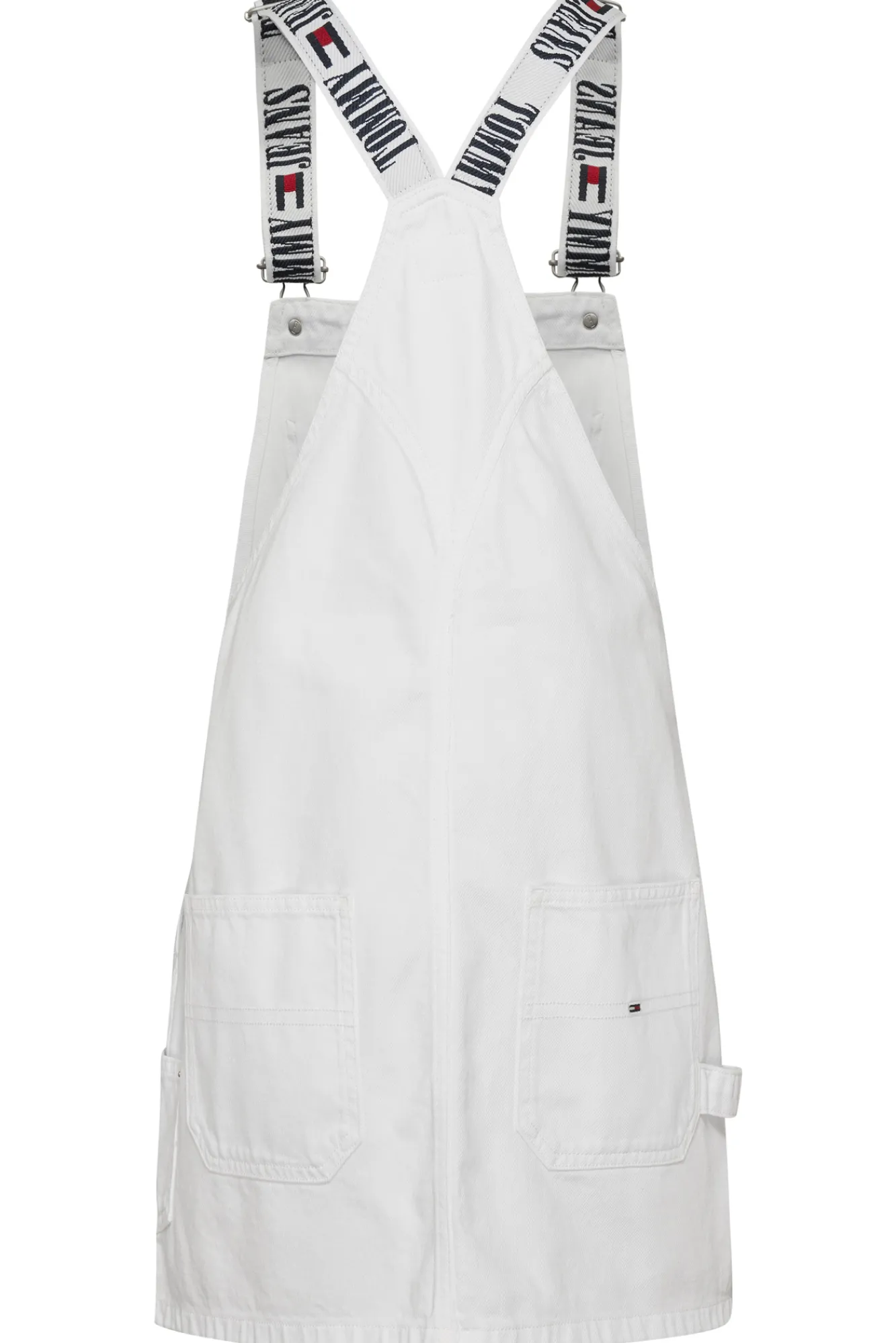 Tommy Jeans Pichi Denim Mini . Blanco Discount