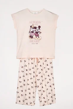 Women'secret Pijama Algodon Mickey Mouse Rosa Best