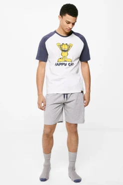 * Pijama Corto Garfield™ Marfil Discount