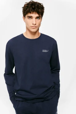 * Pijama Monocolor Extra Comfort Azul Oscuro Sale