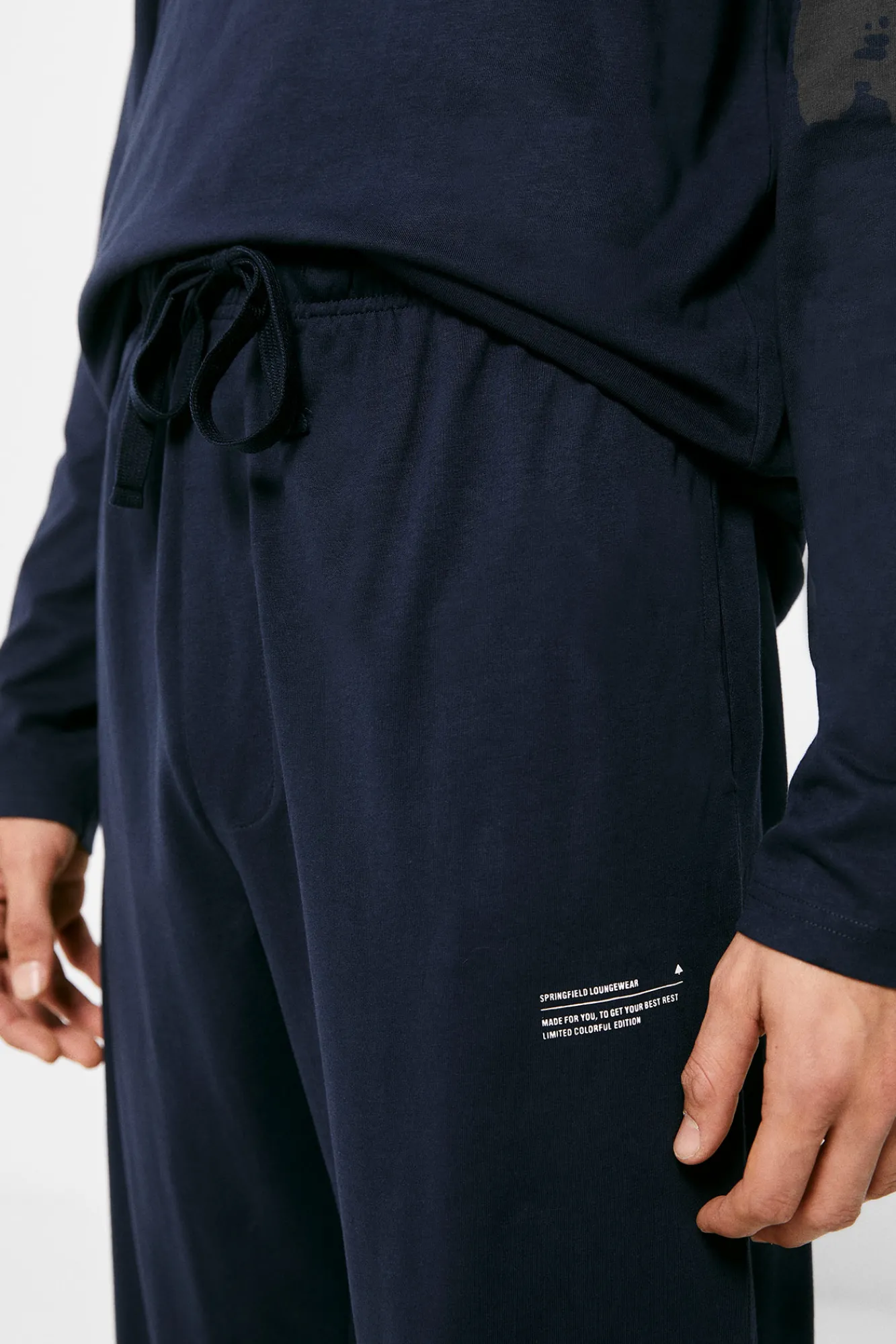 * Pijama Monocolor Extra Comfort Azul Oscuro Sale