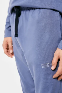 * Pijama Monocolor Extra Comfort Azul Medio Best